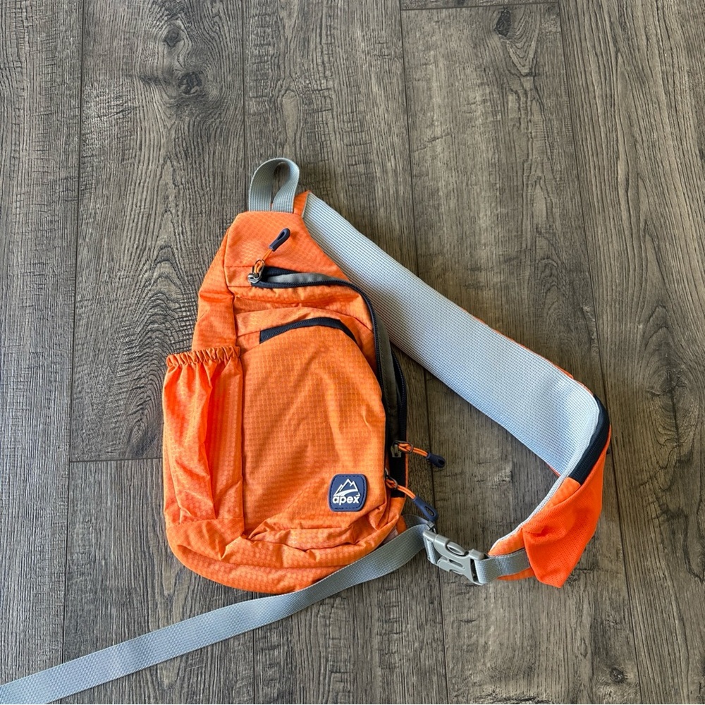 Apex Vibrant Orange Belt Bag